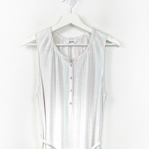 NWT Splendid Field Stripe Maxi Dress - Picture 4 of 10